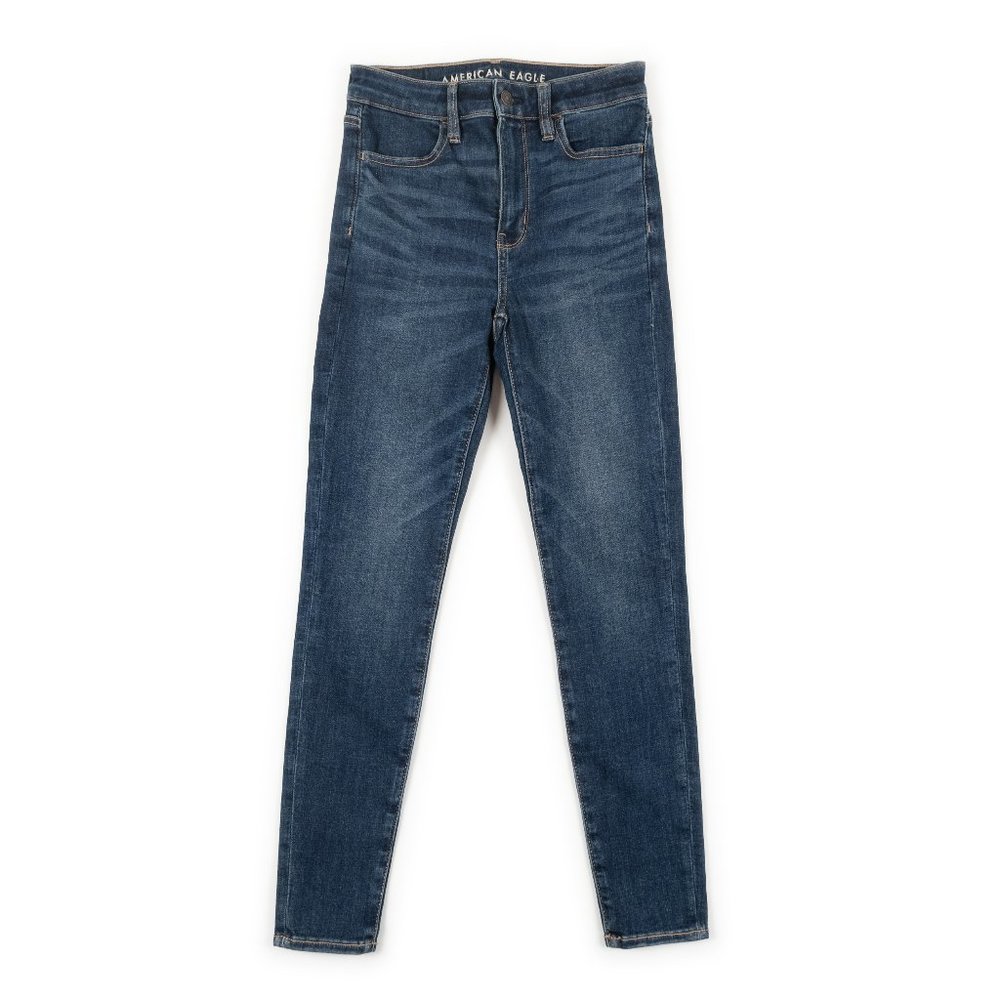 NEW AMERICAN EAGLE Ne(x)t Level Stretch Super Hi-rise Jegging jeans size…